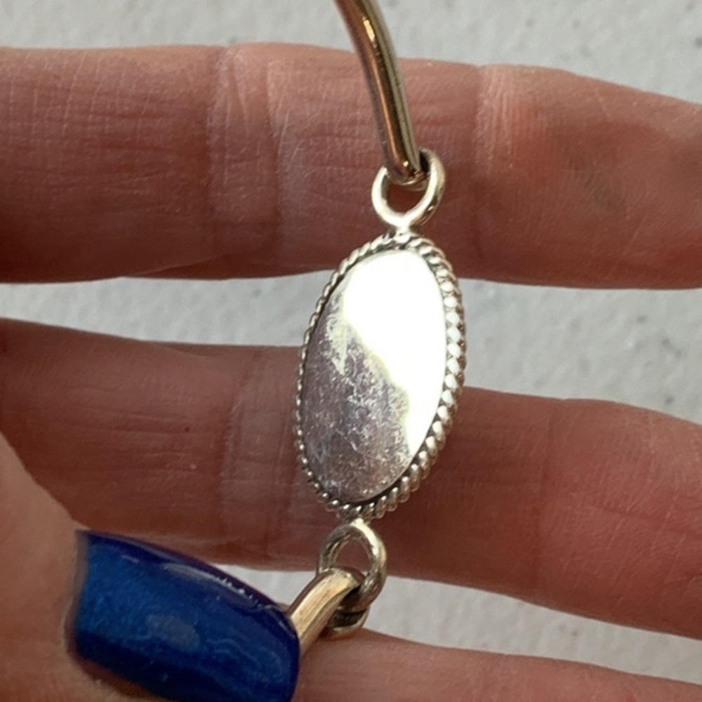 Solid Sterling Silver Id Personalization Ready Pr… - image 7